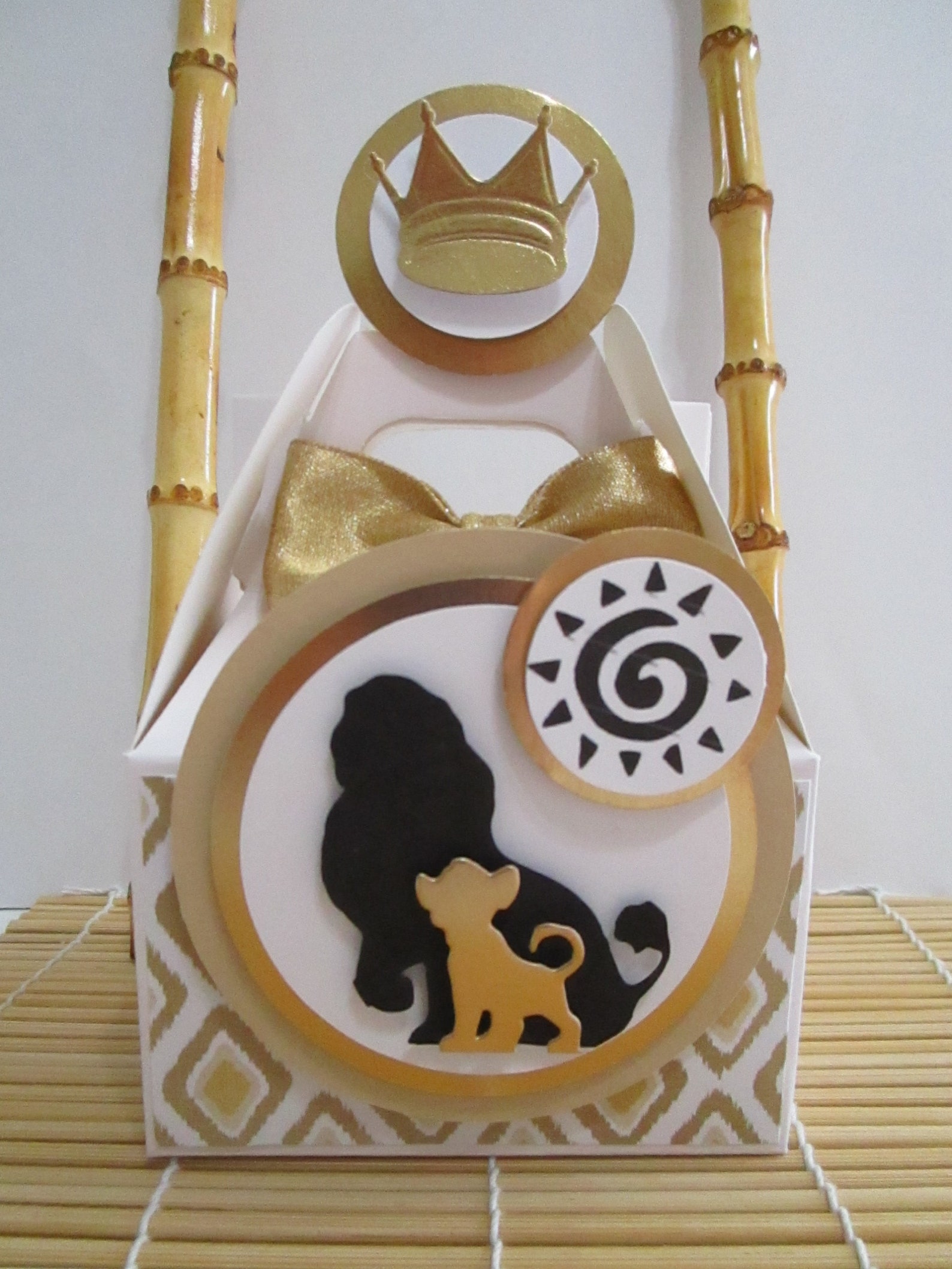 Simba Favor Boxes Simba Party Favors Simba Birthday Lion Etsy