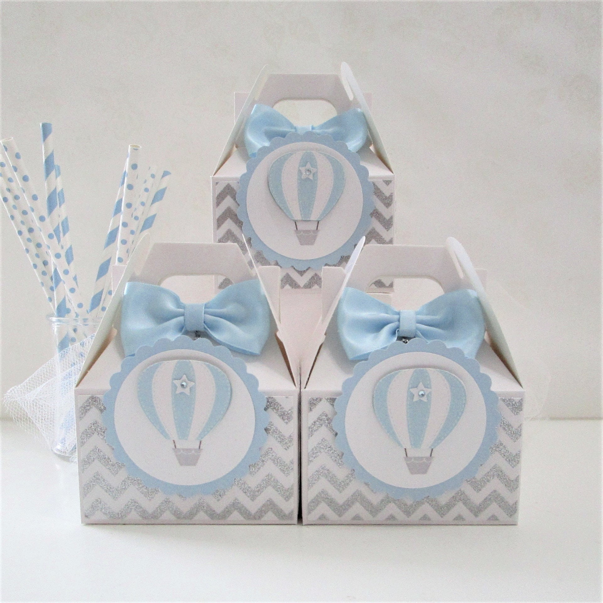 Hot Air Balloon Favor Boxes Hot Air Balloon Party Favors Hot - Etsy