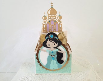 Little Jasmine Favor Boxes/ Jasmine Party Boxes/Jasmine Party Decorations