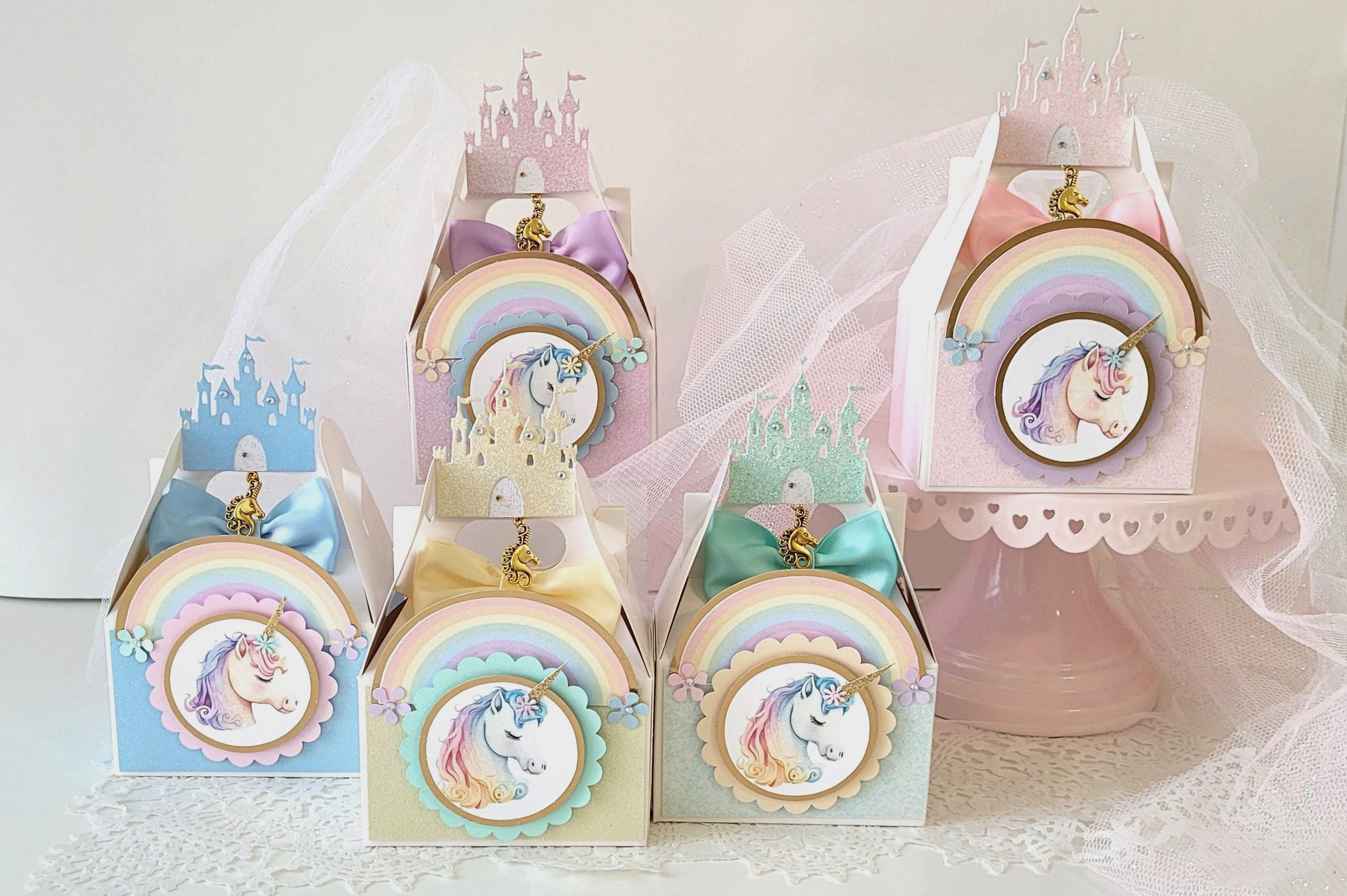 Unicorn with Lashes - Popcorn Party Favor Bags – Pop Central Popcorn