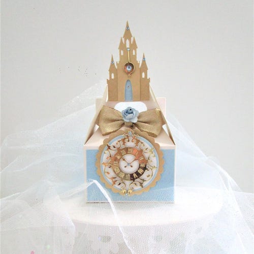 Coffrets cadeaux Horloge Cendrillon : coffrets gourmandises Château de princesse