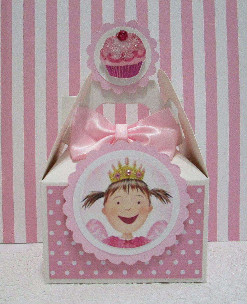 Pinkalicious Favor Boxes Pinkalicious Favors Pinkalicious Party Favors Pinkalicious Party Girl Favor Boxes Pinkalicious Bags Qty 10