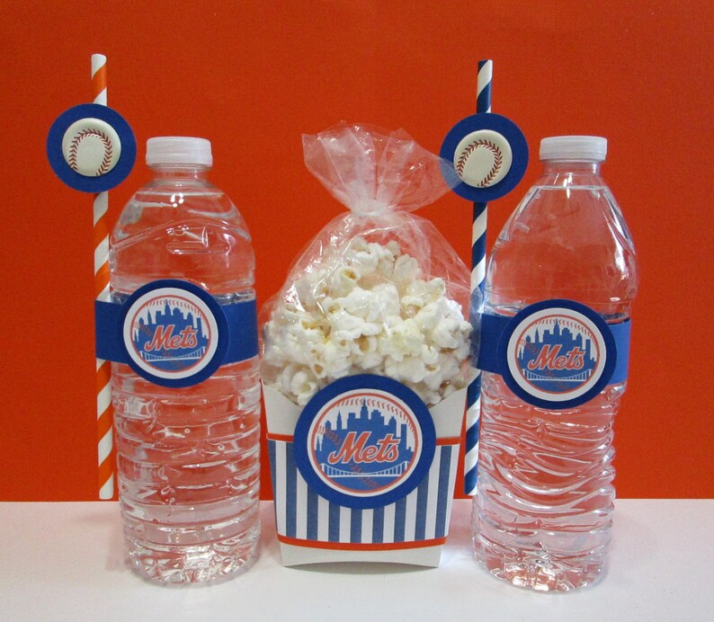 Baseball Favor Boxes Baseball Party Favors Baseball Popcorn Etsy
