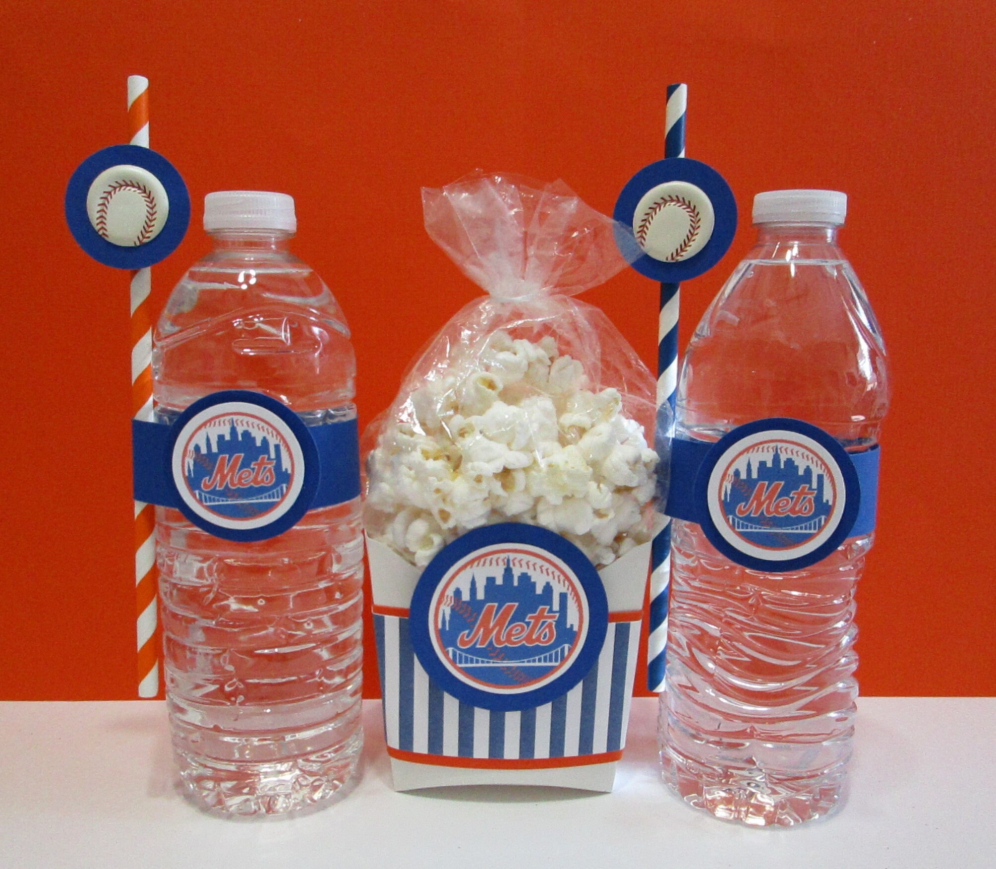 Baseball Favor Boxes Baseball Party Favors Baseball Popcorn Etsy