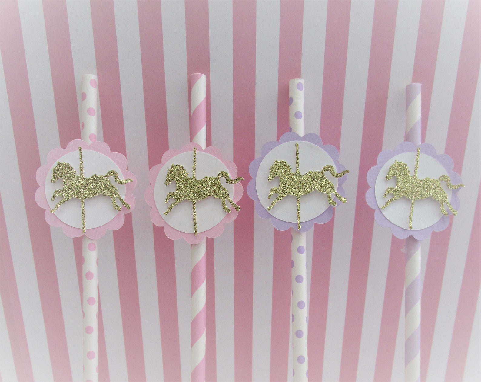 Carousel Favor Bags Carousel Horse Party Favors Carousel Etsy