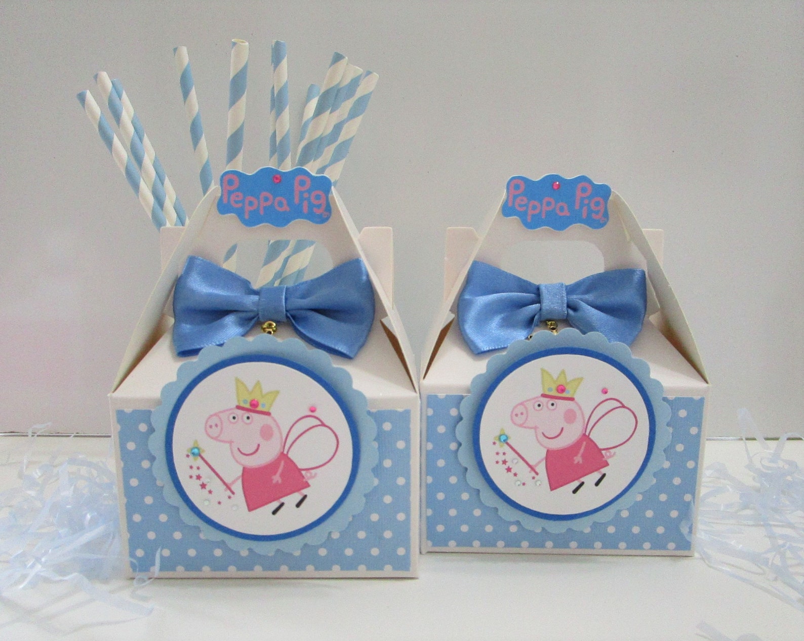 Peppa Pig Favor Boxes Peppa Pig Party Favors Peppa Pig - Etsy