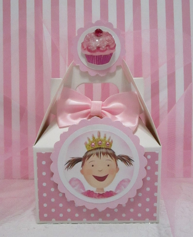 Pinkalicious Favor Boxes Pinkalicious Favors Pinkalicious Party Favors Pinkalicious Party Girl Favor Boxes Pinkalicious Bags Qty 10