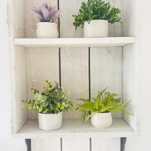 Small Greenery Arrangement, Centerpiece, Tray Decor