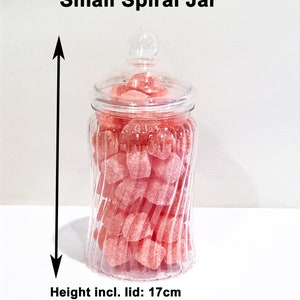 Vintage Plastic Sweet Jars 12 Jars, 2 Scoops, 2 Tongs and 100 bags 11 Colours Candy Table, Sweet Table, Sweet Buffet image 7