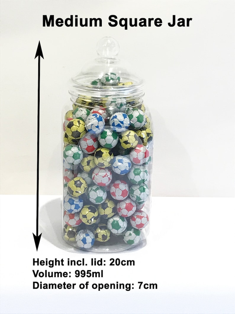 10 Vintage Plastic Sweet Jars 2 Tongs and 50 Bags 11 Colours Etsy UK