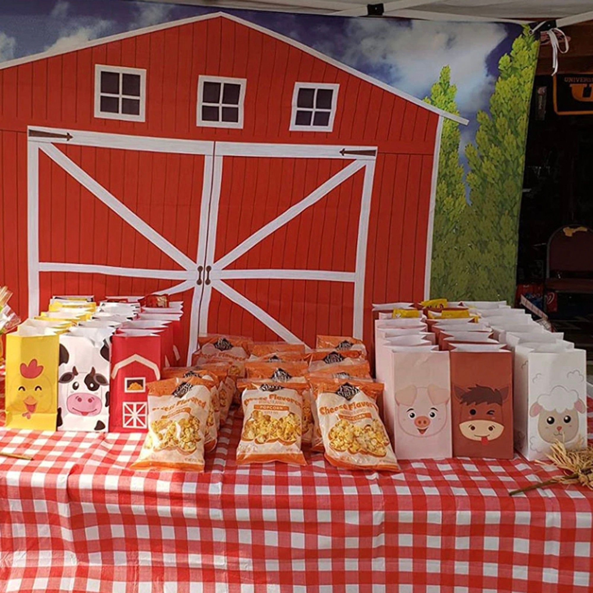 Farm Animal Party Favor Bags With Stickers, Birthday Loot - Etsy UK