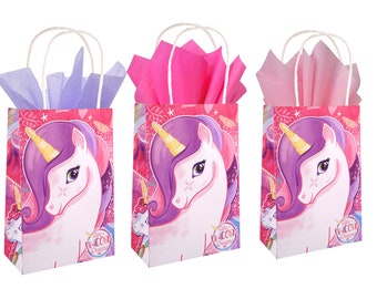 MAGICAL PONY Kids Girls Birthday Gift Party Bag Filler Favors Unicorn Toy BOX UK 