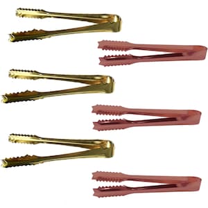 Rose Gold Sweet Tongs for candy buffet, sweet table, ice bucket, home bar or serving tongs