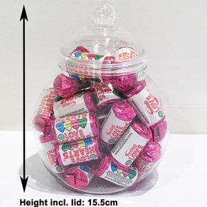 Vintage Plastic Sweet Jars 12 Jars, 2 Scoops, 2 Tongs and 100 bags 11 Colours Candy Table, Sweet Table, Sweet Buffet image 8