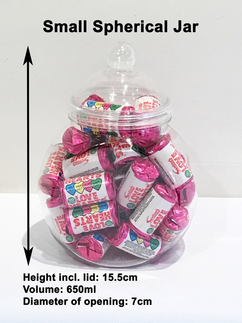 Vintage Plastic Sweet Jars 12 Jars, 2 Scoops, 2 Tongs and 100 bags 11 Colours Candy Table, Sweet Table, Sweet Buffet image 8