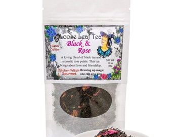 Black and Rose | Loose Leaf Tea | Kitchen Witch Gourmet