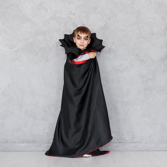 Halloween Vampire Cloak Sewing pattern, Kid-Adult (A4/A0)