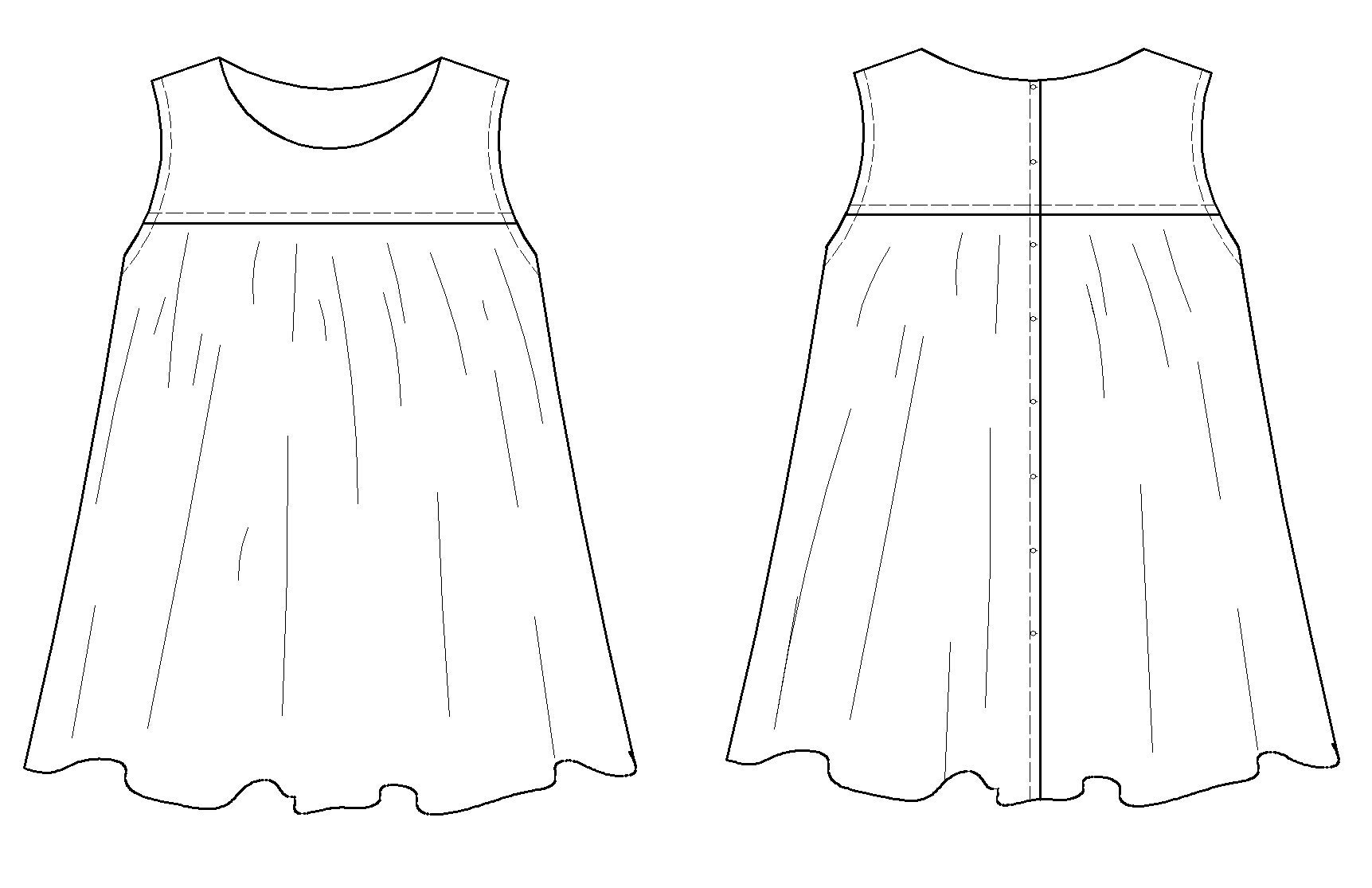 Girl Dress Pattern Child Dress Pattern Dress Pattern Girl Etsy