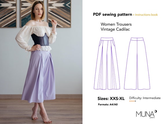 Simplicity Pattern 8299 Misses' Skirts or trousers in various lengths -  Sewdirect