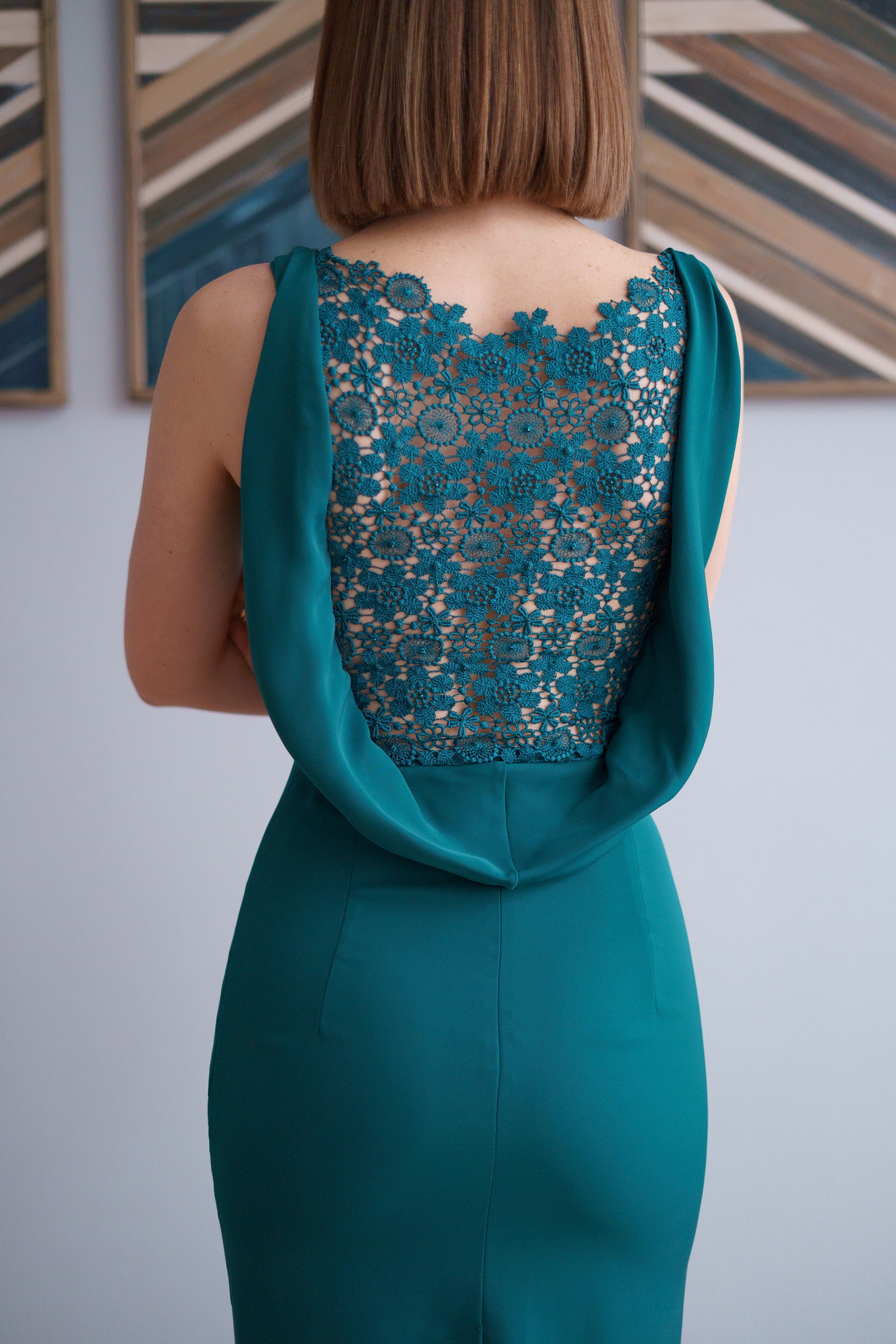 white christmas dresses SEWING PATTERN Open Back Dress – MarthaWis main image 0