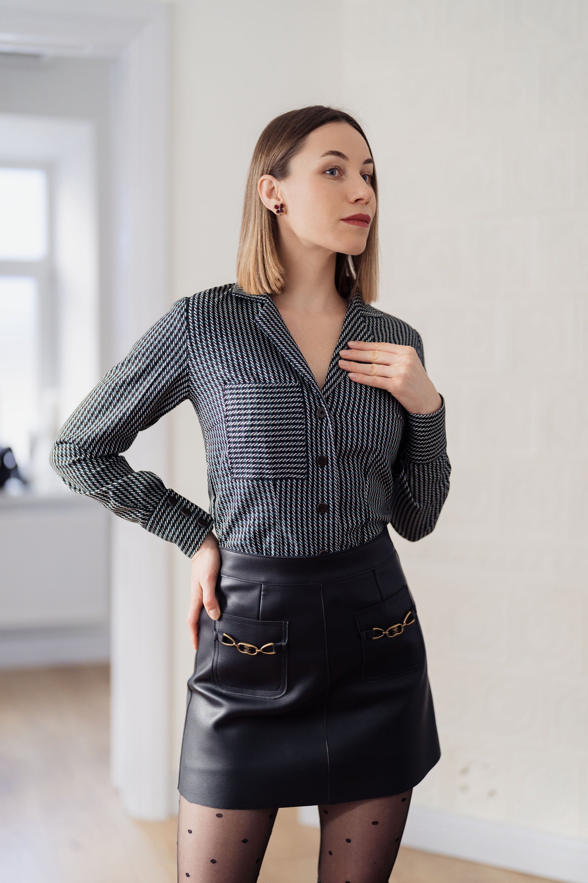 MM MAXMARA CAMICIA OVERSIZE IN JERSEY VOILÈ DONNA BEIGE - Step By - Foto 5