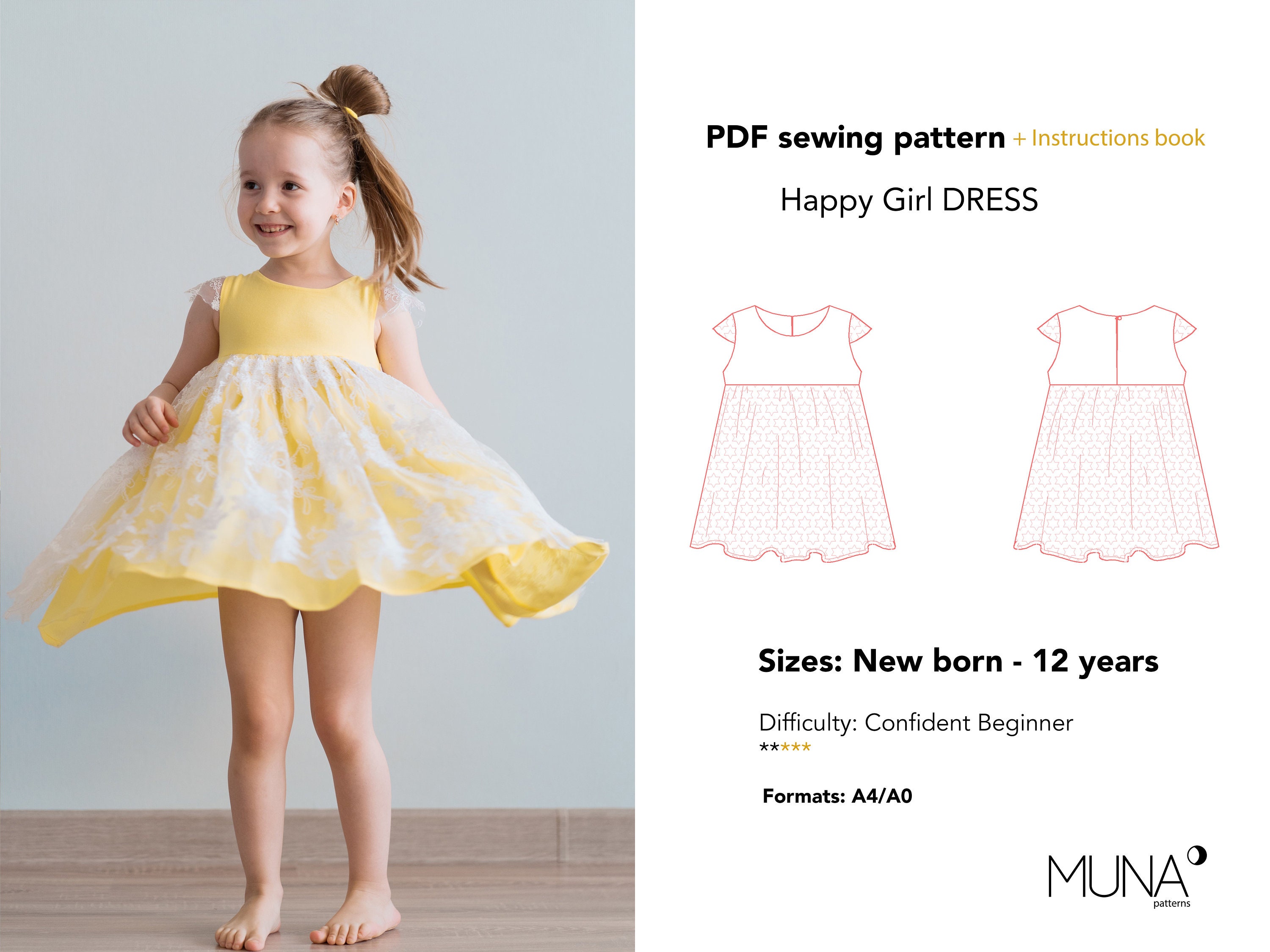 10+ Free Girls Dress Sewing Patterns You Will Love - Sew Crafty Me