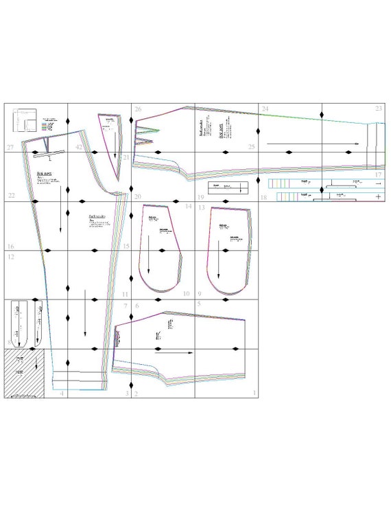 Trouser pattern shapes  Trouser pattern, Jacket pattern sewing, Pants  sewing pattern