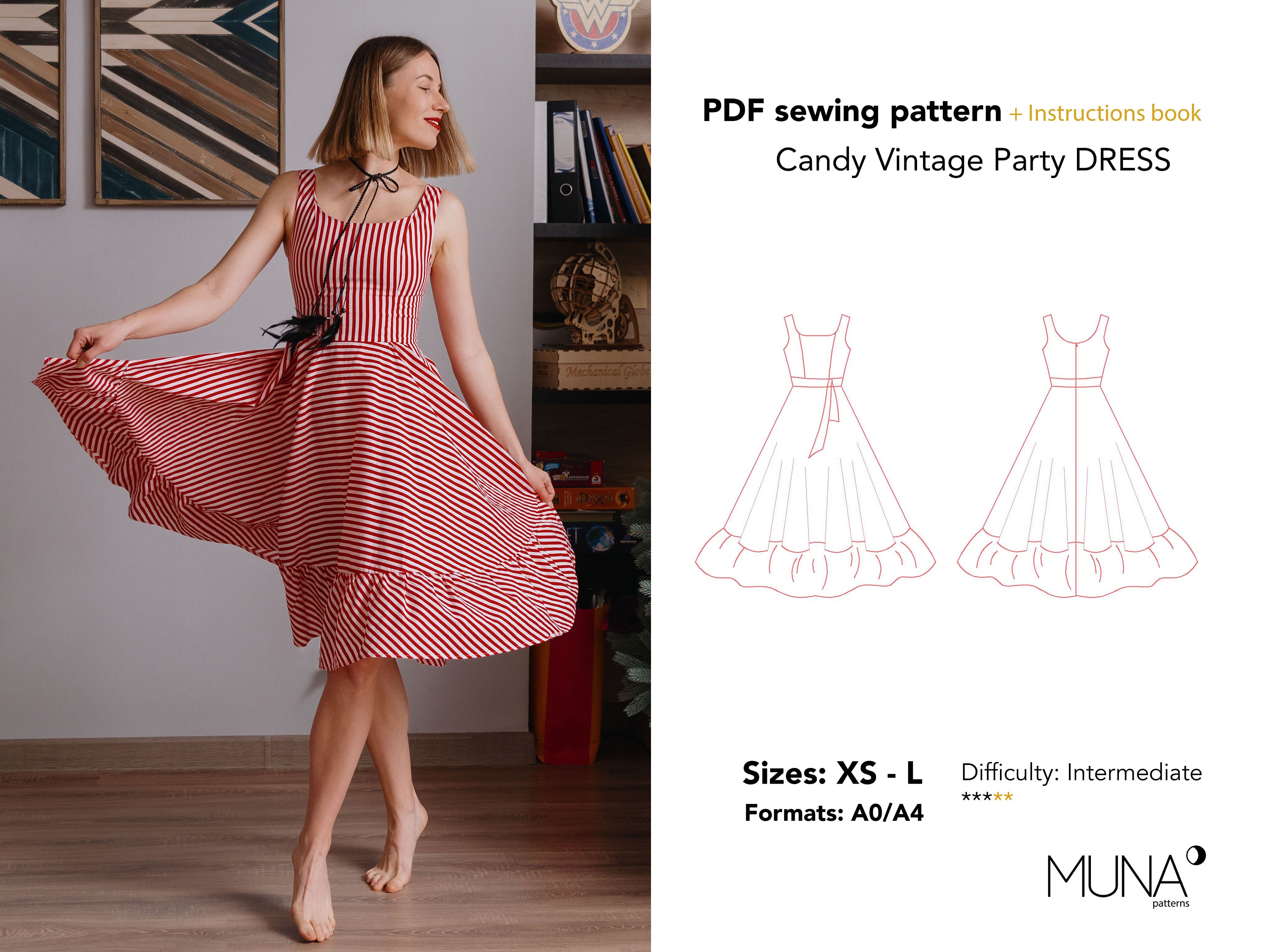 Sleigh Your Christmas Party Dress Game with These Festive Frock Patterns -  peppermint magazine