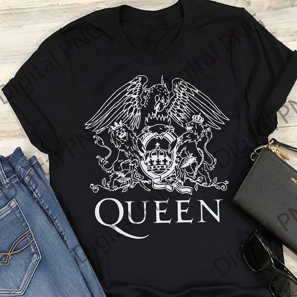 Queen Rock Bands designs Png |classic rock Band Design | heavy metal | Rock | Digital Download