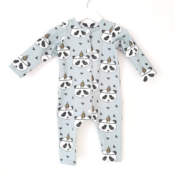 panda sleepsuit