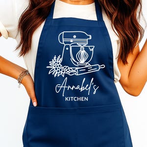 Grembiule da cucina personalizzato | Grembiule da forno con nome