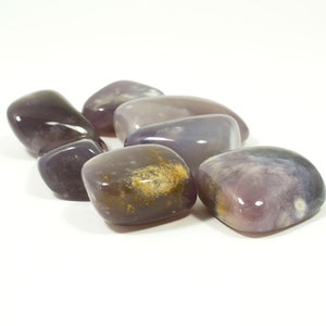 Purple Chalcedony healing crystal - Saint Germain connection