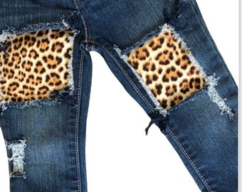 Cheetah Leopard Animal Skinny Jeans Distressed Ripped Baby Toddler Girls Denim - Etsy Cheetah Leopard Animal Skinny Jeans Distressed Ripped Baby Toddler Girls Denim - Etsy