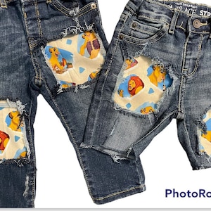 lion king fabric birthday lion king outfit shorts skinny jeans distressed