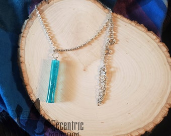 Tidal Blue Pendant Necklace
