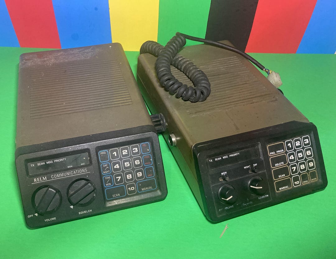 Relm Regency 2-WAY RADIO, SCANNERS, 1 Relm,1 Regency. Incomplete, Untested, Selling ...