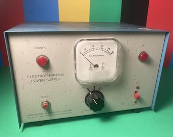 ELECTROPHORESIS POWER SUPPLY, Untested, Incomplete, Powers On From Sargent-Welch