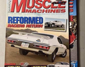HEMMINGS MUSCLE MACHINES Magazines. 2 Issues From 2012 & 2013. Good Condition.