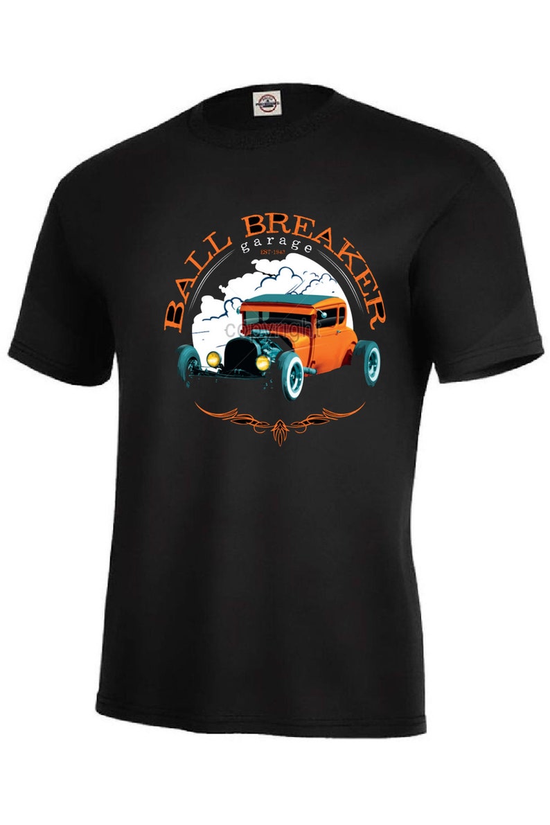 Ball Breaker Garage Established 1943 Hot Rod Adult Unisex Car | Etsy