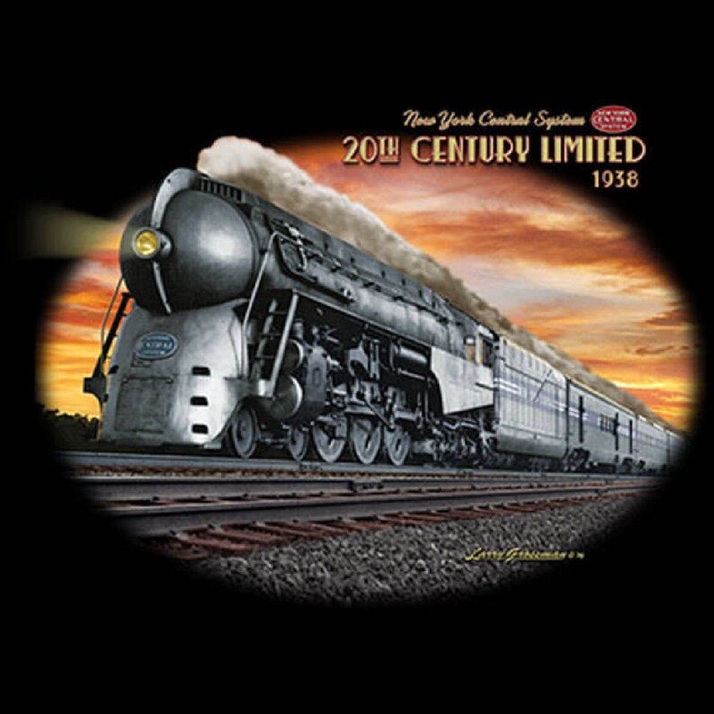 1930s Passenger Train 20th Century Limited Mens Short or Long | Etsy