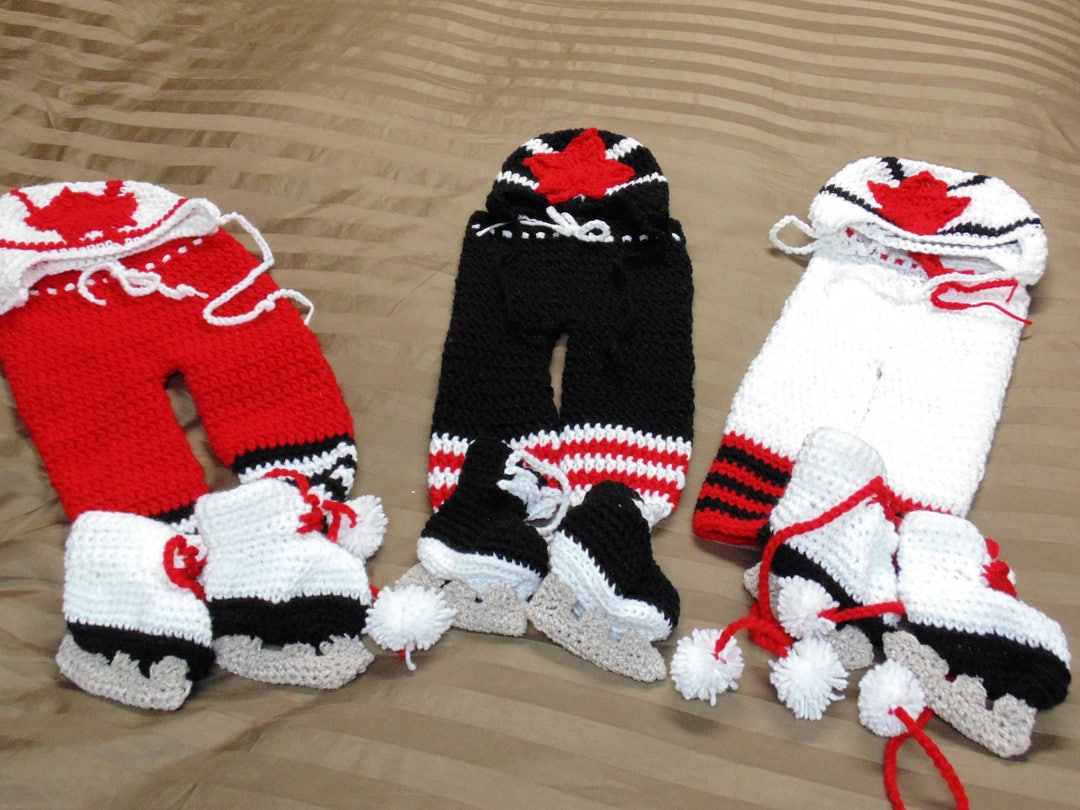 Baby Ice Hockey Skates and Outfit Etsy