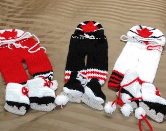 Baby ishockeyskridskor och kläder