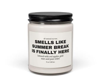 Teacher Gift Scented Soy Candle, 9oz