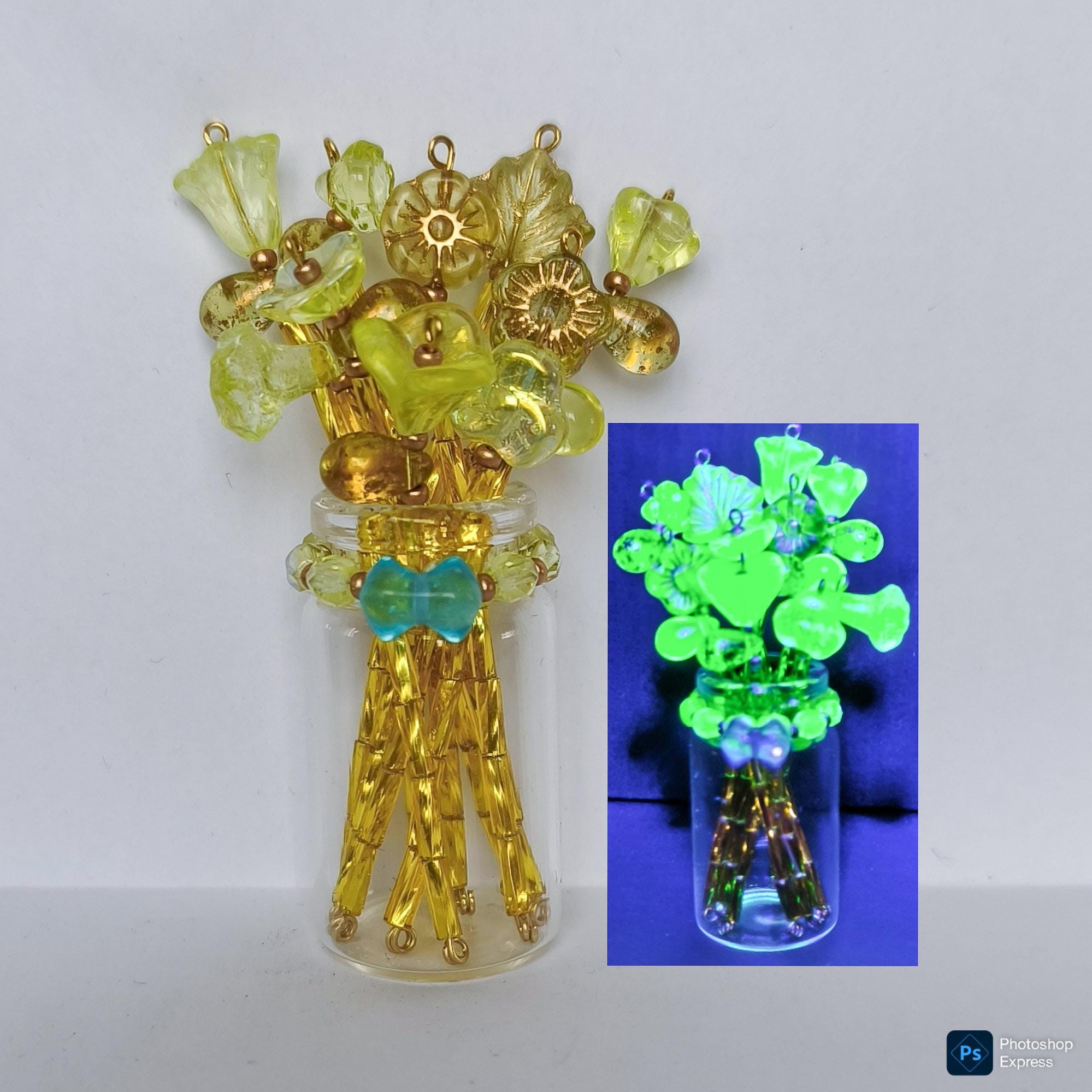 Uranium glass vintage - Etsy 日本