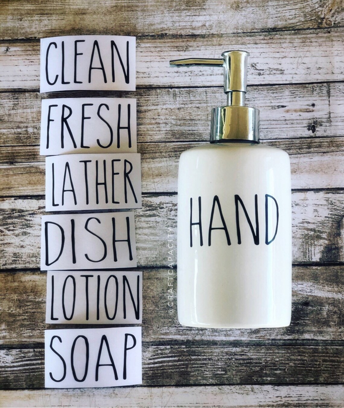 Rae Dunn Inspired Hand Soap Dish Soap Hand Lotion Clean Label Etsy