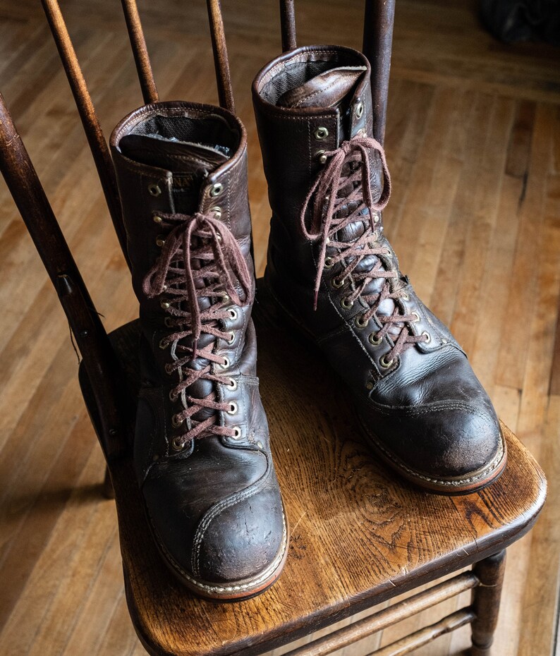 logger style boots