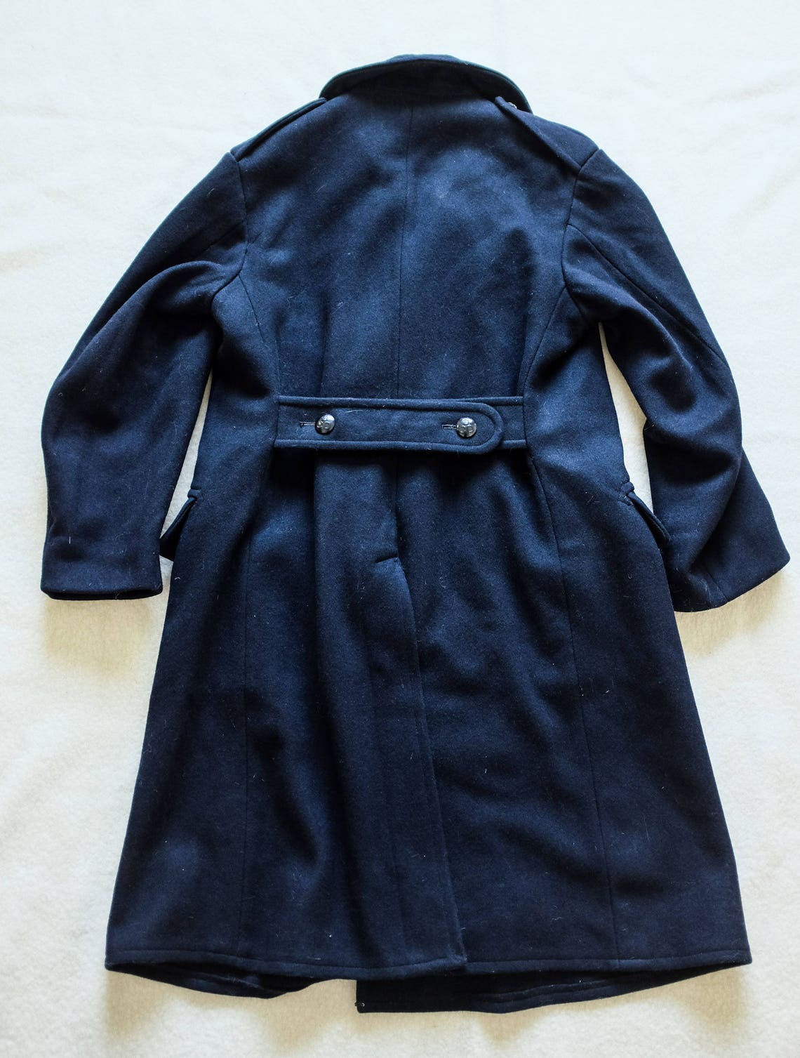 1950s British Royal Navy Thick Wool Trench Pea Coat Winter | Etsy