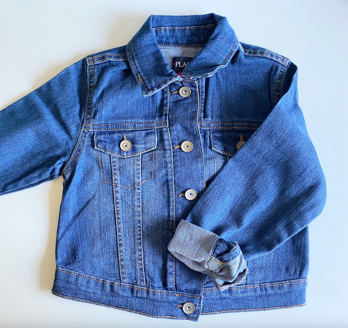 Big Sister Jean Jacket Baby Denim Jacket Big Sister Etsy