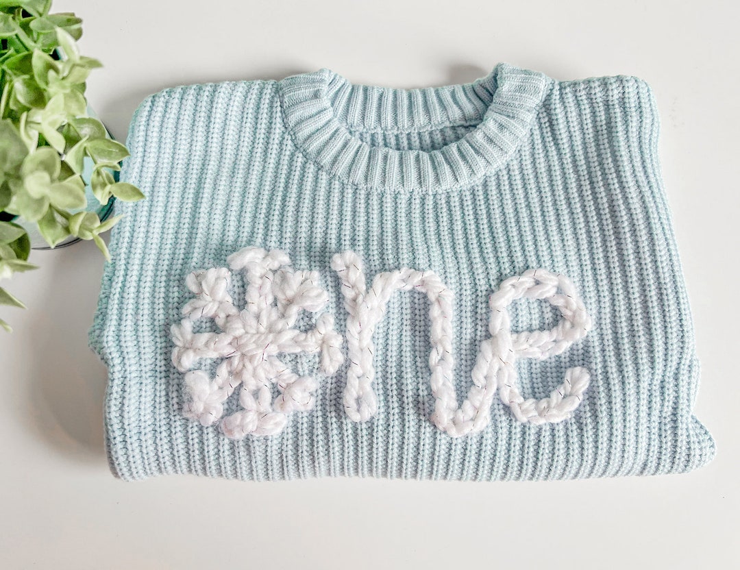 Snowflake Sweater, Toddler Snowflake Outfit, Baby Snowflake Outfit