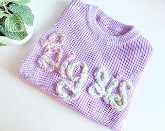 Big sister sweater, big sis shirt, big sister shirt, toddler sweater, baby sweater, embroidered sweater, baby announcement, big sister